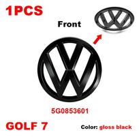 5G0853601 VW Badge Car Front Bonnet Grill Rear Trunk Emblem Logo Emblem For Volkswagen Golf7 MK7 2014 2015 2016 2017 Accessories dspj60 black