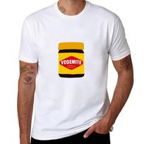 Vegemite Tshirt Breathable Basic Cotton Tshirt 3XL white