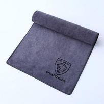 Microfiber Car Wash Towel Cleaning Drying Cloth For New Peugeot 206 208 207 3008 308 2008 107 508 RCZ Auto Interior Accessories gray