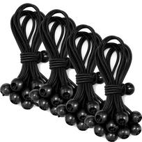 Outdoor Elastic Ball Rope Bungee Cords Portable Tent Fixing Tarpaulin Awning Canopy Heavy Duty Tarp Tie Down for Shelter Cargo