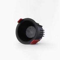 Reguliuojamo ryškumo korio lizdo apšvietimas be akinimo, apvalus COB įleidžiamas apatinis šviestuvas 5W 7W 10W 12W LED lubų prožektorius miegamajam, vidaus namams 5W No Dimmable&Warm white 3000k