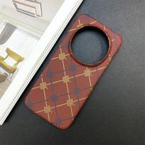 For Huawei Honor Magic 8 Pro Case Fashion Hard PC carbon fibre Slim Protective Back Cover Cases For Magic 8 7 6 Pro Phone Shell HONOR Magic7 Pro raudona