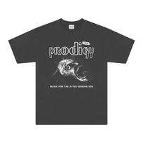 The Prodigy T Shirt Music For The Jilted Generation Electronic Music Band Men's Women Gift Vintage L Graphic Print Y2K Retro Harajuku Unisex S gray