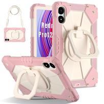 Kids Case For Xiaomi POCO Pad 12.1 Cover For Redmi Pad 2 11 Pro 12.1 SE 8.7 mi Pad 7 8 Pro 11.2 With Handle Grip Shoulder Strap Redmi SE 8.7 gray