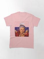 Shrekis Krikštamotė Retro Hip Hop T-shirt Klasikinis T-shirt XL šviesiai rausvos spalvos