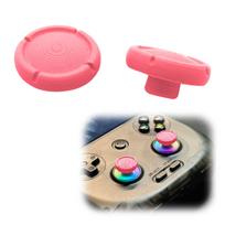 RG477M Joystick Cap Replacement Part for ANBERNIC RG406V/RG406H/RG476H Gaming Console PLA Repair and Modification Parts 2PCS rožinė