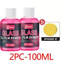 Nano Glass Rain Repellent Spray, Anti-Fog Coating for Car Windshields, Helmets & Interior Glass pink