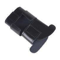 Trumpet Valve Guard PU odinė apsauginė rankovių apsauga trimetui juoda juoda