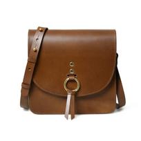 MaheTri Rudos Elegancijos Crossbody Sling Rankinė, Stilinga Odinė Rankinė Mergaitėms Ir Moterims Kasdieniam Naudojimui 8 Inch ruda