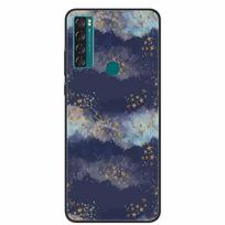 Skirta TCL 20 R 5G dėklas Marmurinis Silikoninis TPU Minkštas telefono galinis dangtelis dėklas Skirta TCL 20R 5G Funda Bamperis Apsauginis Dangtelis Atsparus smūgiams Coque TCL 20 R 5G gray