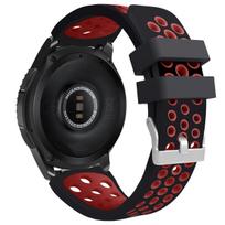 Originalus dirželis Samsung Gear S3 Frontier/Classic Galaxy watch 3 45mm 22mm Silikoninis dirželis Samsung Galaxy Watch 46mm dirželiui Galaxy watch 46mm black
