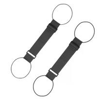 1/2PC Adjustable Luggage Fixed Strap Elastic Luggage Suitcase Belt Travel Security Carry On Straps Multi Use Connector Straps black