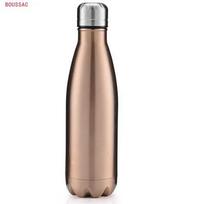 350/500/750/1000ml nerūdijančio plieno izoliuotas vakuuminis termosas vandens butelis dvigubos sienelės be BPA buteliai sportui mergaitėms 350ML auksas