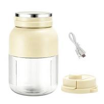 Cordless Portable Blender, USB Rechargeable Juice Cup for Smoothies, Large Capacity Personal Blender for Fruit, Crush Ice smėlis