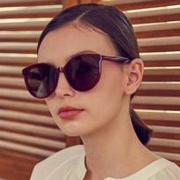 Zeiss Lens Unisex UV Protection Sunglasses CHLOE C10 gray leopard