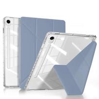 Y-fold Stand Tablet Case For Samsung Tab S11 S10 S9 S8 Plus S7 FE A11 A9 A8 S6 Lite Cover Hard HD Clear Shockproof Cases 11 12.4 Tab A8 2021 10.5 white