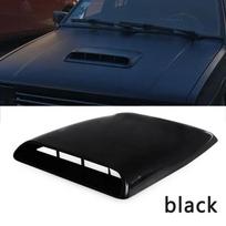 Car Bonnet Hood Scoop Air Flow Intake Vent Cover Roof Scoop Vent Air Flow Bonnet Car Decor Base Decorative Intake HoodGood product Black China Mainland white
