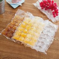 10-100Pcs/Pack Disposable Ice Bag Lattice Ice Cube Mold Bar Self-Sealing Ice Tray Bag Ice Cube Bag Box Edible Frozen Ice Cube