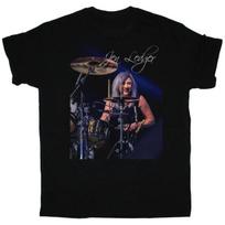Jen Ledger Music For Lovers  T-Shirt Cotton Full Size S juoda