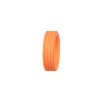 Luggage wheel cover, travel luggage wheel cover, dustproof, scratch-proof and noise-reduction equipment orange