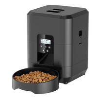 Button/WIFI Version 2L Smart Cat Feeder APP Control Quantitative Automatic Dog Feeder Timed Cat Automatic Feeder For Cats Dog gray