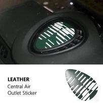 Central Air Outlet Leather Dedicated Cover Sticker For Mini  cooper one F54 Clubman F55 Hardtop F56 Hatchback cnjaw55