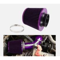 76MM Universal Car Air Filters Vent Filter High Flow Intake Kit Mesh Cone Engine Protector Replacement Auto Accessories 3 Inch Lavender United States
