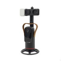 Smartphone Tracking Stand Automated Phone with Gesture 360Degree Rotation ControlDegree Auto Q03 Gimbal-1light black