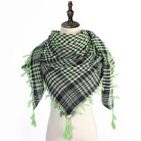 Arafat Keffiyeh Popular With Mens Tassels – Hot Middle East Style In Stock Emerald green gray