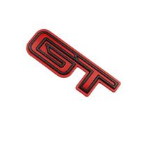 GT Logo Sticker for Ford Mustang Mach-E Door Trunk Gt 3D Letter Zinc Alloy Creative Stickers Car Modification Accessories Mach E