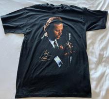 Vintažinis Julio Iglesias gyvo pasirodymo marškinėlis, medvilninis, pilno dydžio, unisex, juodas XL gray