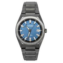 Citizen Attesa ACT Line Super Titanium Mėlynas ciferblatas Eco-Drive CB3045-61L 100M Vyriškas laikrodis mėlyna