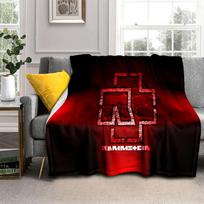3D R-Rammstein sunkiojo metalo juostos antklodė, minkšta antklodė namams miegamojo lovai sofai iškylai Kelionių biuro užvalkalas vaikams 75cm x 90cm
