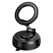 Car phone holder compatible with MagSafe with suction cup Hoco H105 black