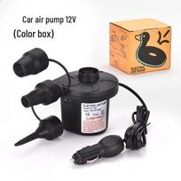 Elektrinis pripučiamas siurblys namams ir automobiliui, 110~240V gray