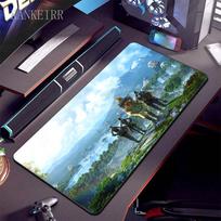 Final Fantasy 7 Large Gaming Mouse Pad Computer Laptop Mousepad Keyboard Pads Desk Mat PC Gamer Mouse Mat XXL Office Mausepad 30cmx60cm(11.8x23.6inch) gray