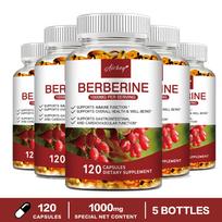 Airboy - Berberine 1000mg - Gastrointestinal, Immune & Heart Health 120*5