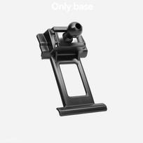 For VW Jetta MK6 2011-2014 Car Phone Holder Wireless Charger Phone Auto-Clamping Strong Magnetic Holder Base Only base no holder black
