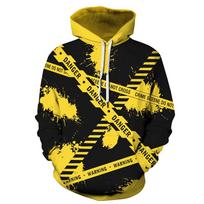 Lattice Vortex Japanese Great Wave Off Kanagawa Plum Blossom 3D Print Men Hoodies Women Hooded Sweatshirt Pullover Clothes S-3XL 2XL yellow