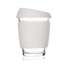 Silica gel glass coffee cup cork set of insulation against the hot ideas with cup 201-300ml