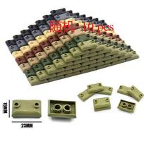 Modular buildings, military sandbags with small particles, bunkers, obstacles and battlefield scene accessories.. beige