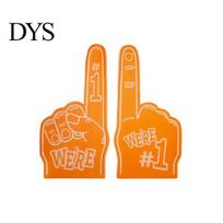 Cheering Foam Finger Giant We're Number 1 EVA Hand Sports Events Universal Celebration Cheerleading Victory Gesture Prop Fan Accessories Durable oranžinė