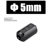 10Pcs 3.5/5/7/9/13/15mm Ring Core Ferrite Bead Clamp Choke Coil EMI RFI Noise Filter Clip Snap Cable for Black Magnetic Snap-on 10 PCS