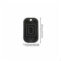 Rubber Brake Pump Oil Container Gasket, Universal, WearResistant, Motorcycle Accessory Black Black 4.5x2.6cm black