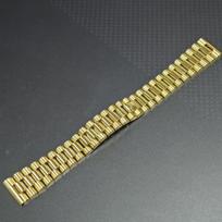 Rolex Seiko Tudor prabangiems riešiniams laikrodžiams 20mm 22mm 316L plieninis tvirtas tiesus galas grandinėlės nareliai plieninė prezidento apyrankė 22 mm auksas