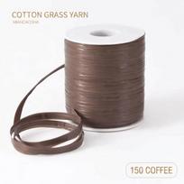 Premium Quality 120M Per Roll Raffia Thread Eco-Friendly Durable Hook Hat Ribbon Weaving Crochet Yarn DIY gray