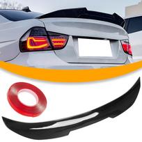 BMW 3 E90 04-11 Rear Roof Spoiler - Lip Spoiler for Tailgate, Glossy Black PSM juoda