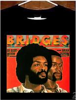 Gil Scott Heron BRIDGES Tee Shirt *READ DESC* XL brown