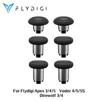 Flydigi Apex 5/Direwolf 4 Replacement Joystick Set With Multiple Height Joystick Hats Compatible For Easy Disassemble Face Shell