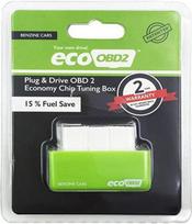 ECOOBD2Dual Plate Fuel Saver With Chip Reader For Automotive Truck Diagnostic Scan Tool Scanner Enhanced Plug And Play Tuner Box English white
